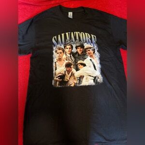 Vampire Diaries Salvatore brothers shirt, junior S size no holes, looks like new